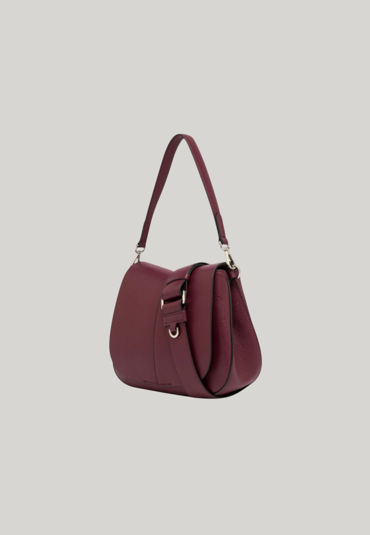 BORSA A MANO HELENA ROUND BORDEAUX