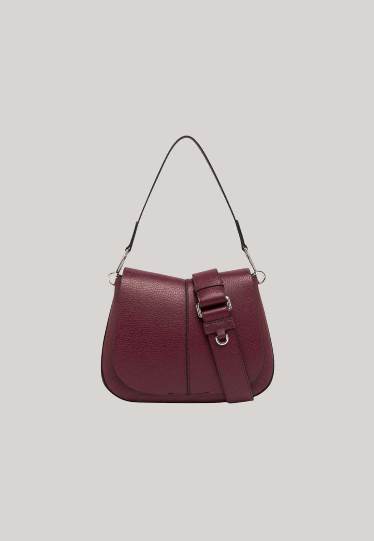 BORSA A MANO HELENA ROUND BORDEAUX