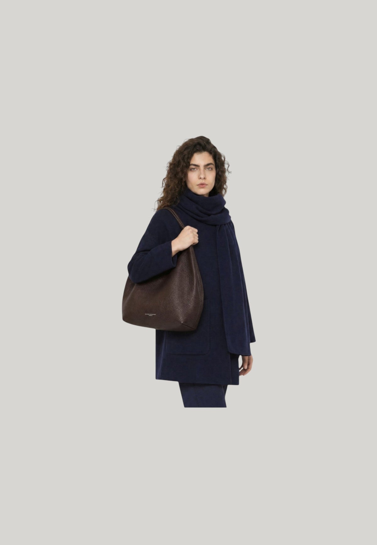 BORSA A MANO DUA BIG MARRONE