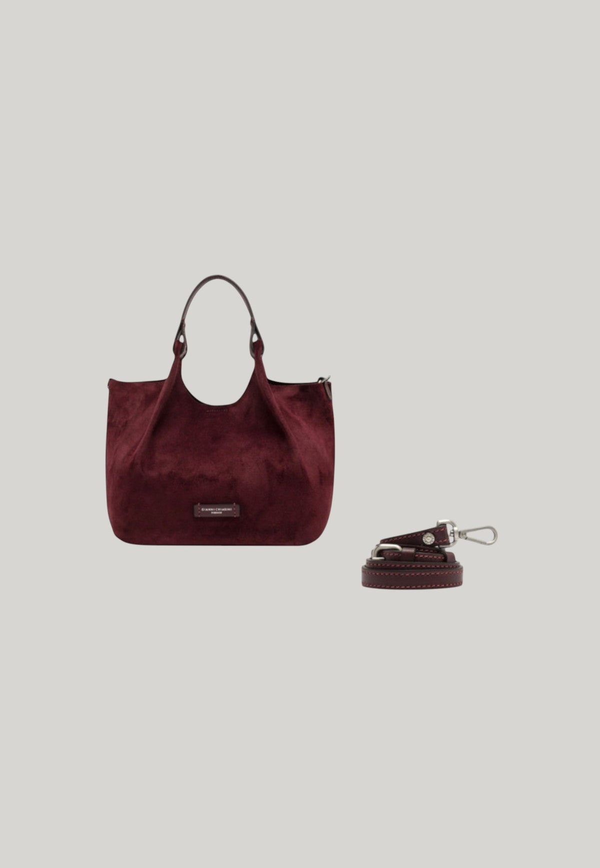 BORSA A MANO DUA BORDEAUX