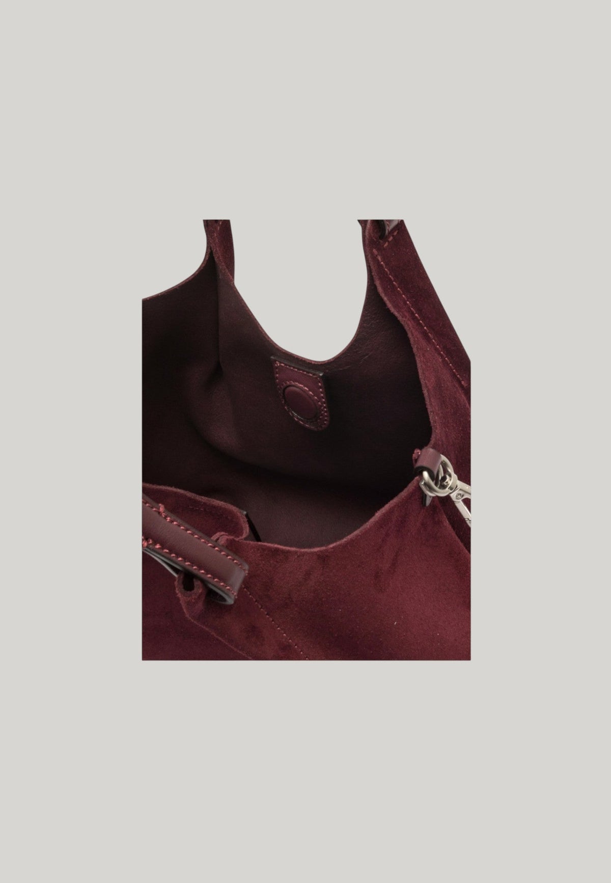 BORSA A MANO DUA BORDEAUX