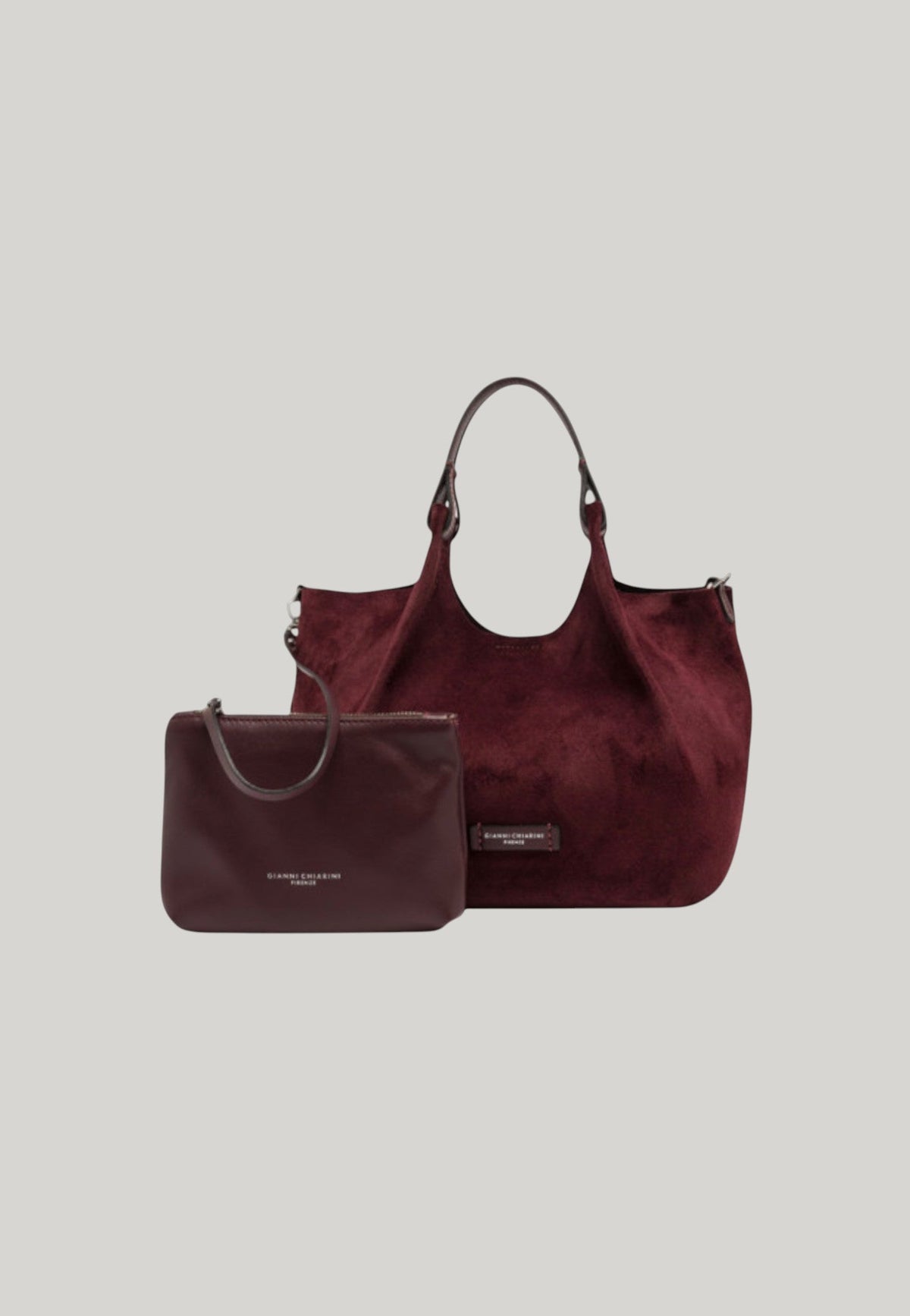 BORSA A MANO DUA BORDEAUX