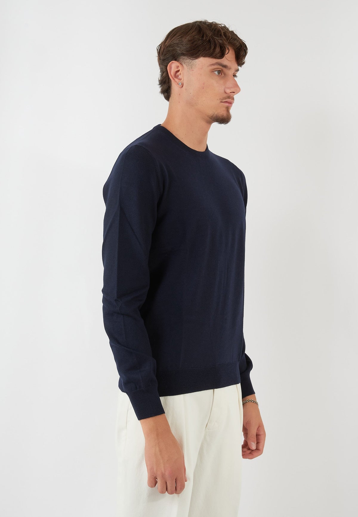 MAGLIA PARICOLLO BLU NAVY