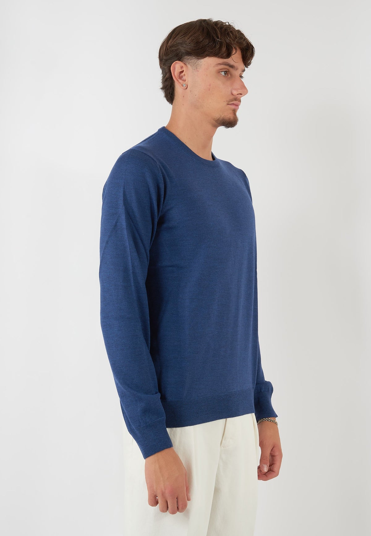 MAGLIA PARICOLLO BLU ROYAL