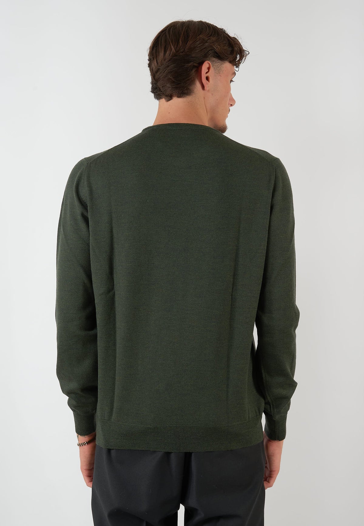 MAGLIA PARICOLLO VERDE BOSCO