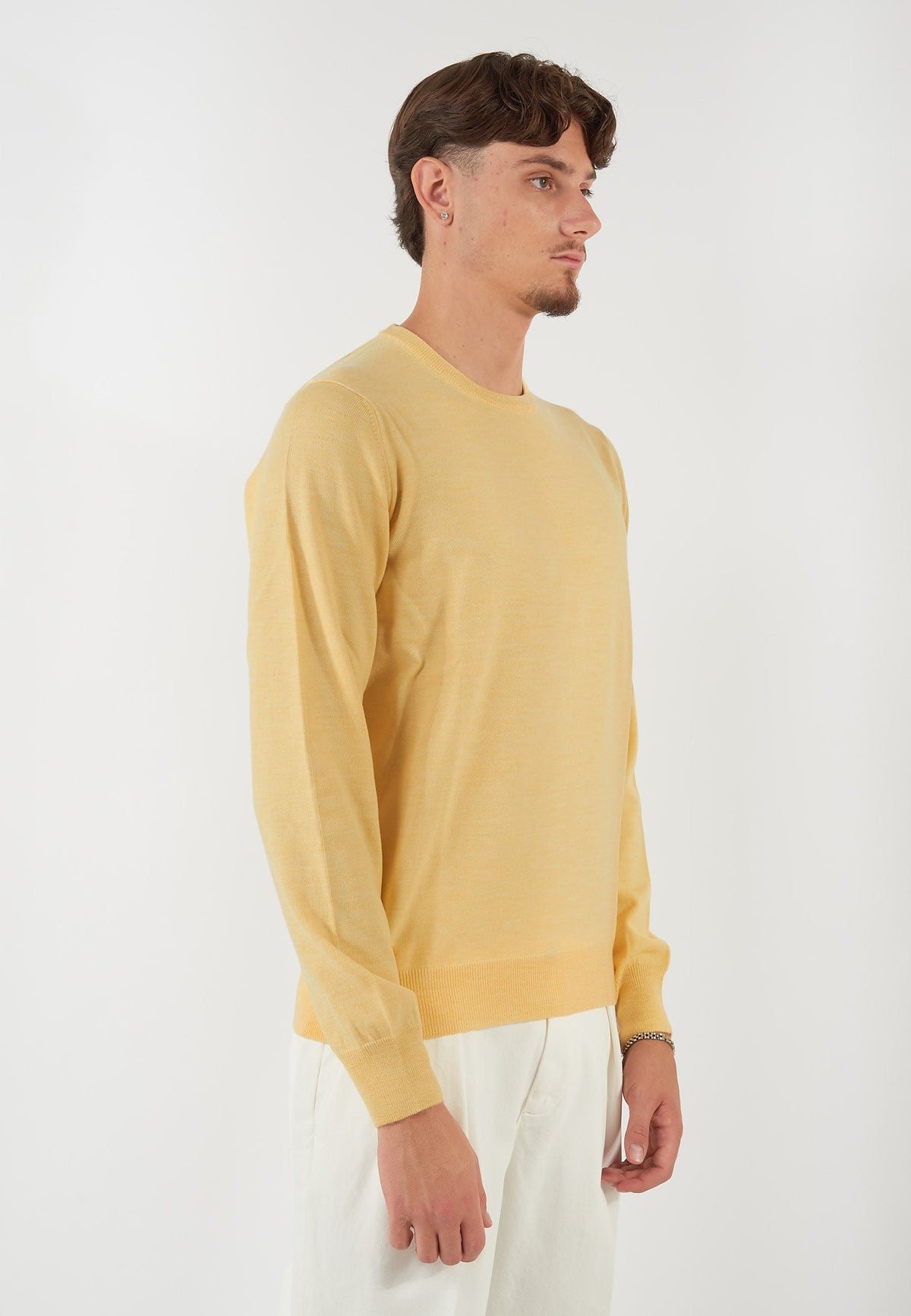 MAGLIA PARICOLLO GIALLO
