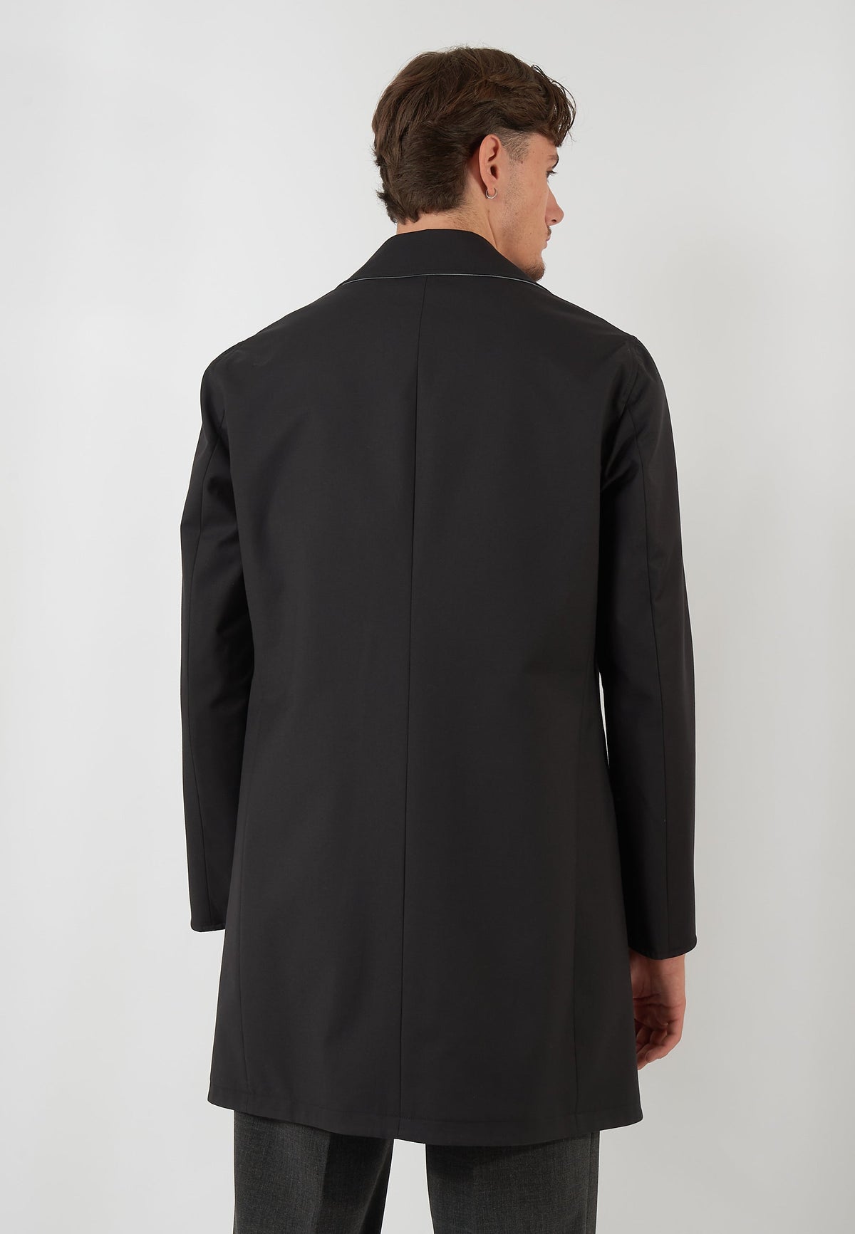 TRENCH SOPRABITO NERO