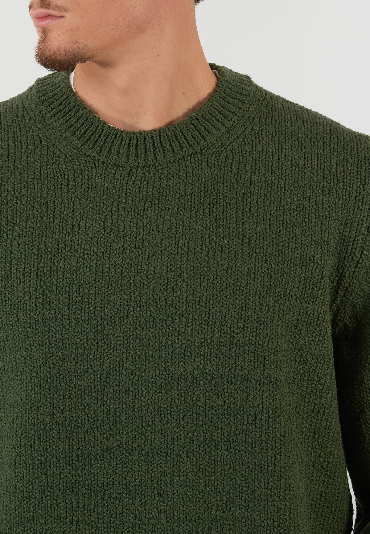 MAGLIA PARICOLLO VERDE