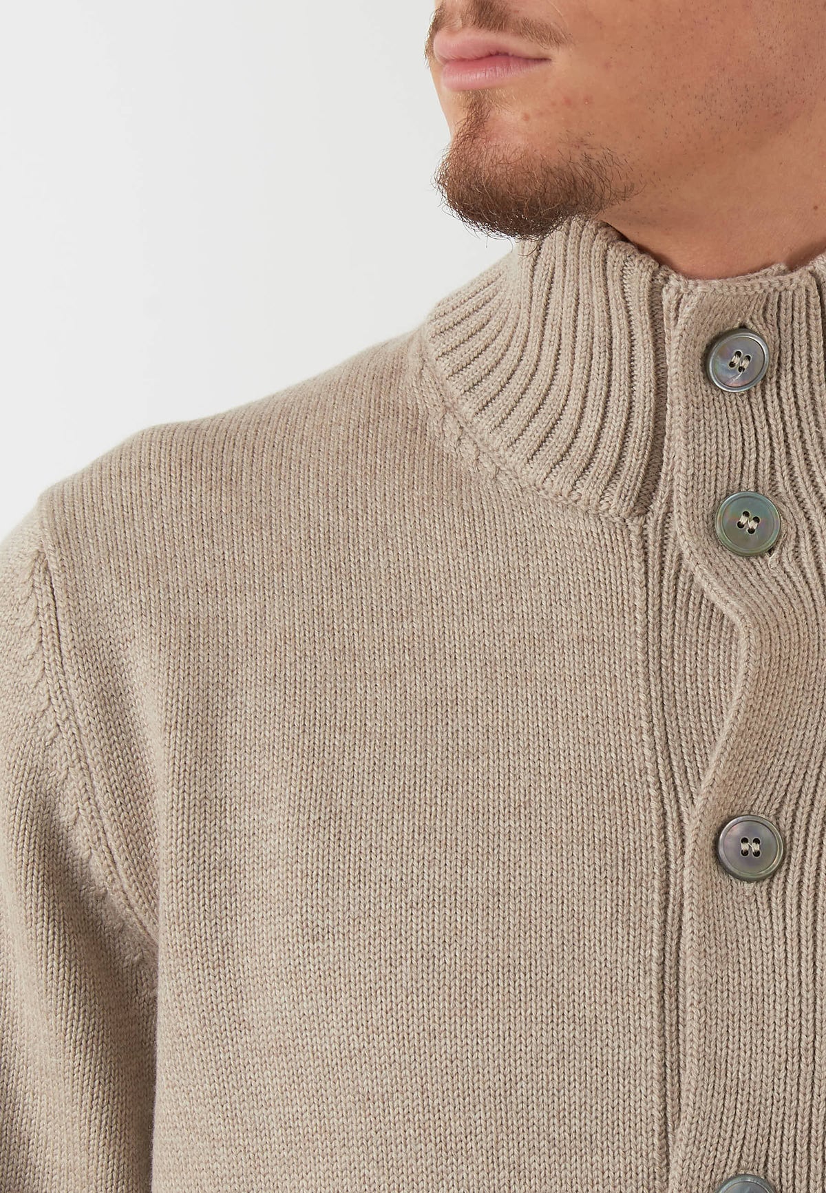 CARDIGAN COREANO BEIGE