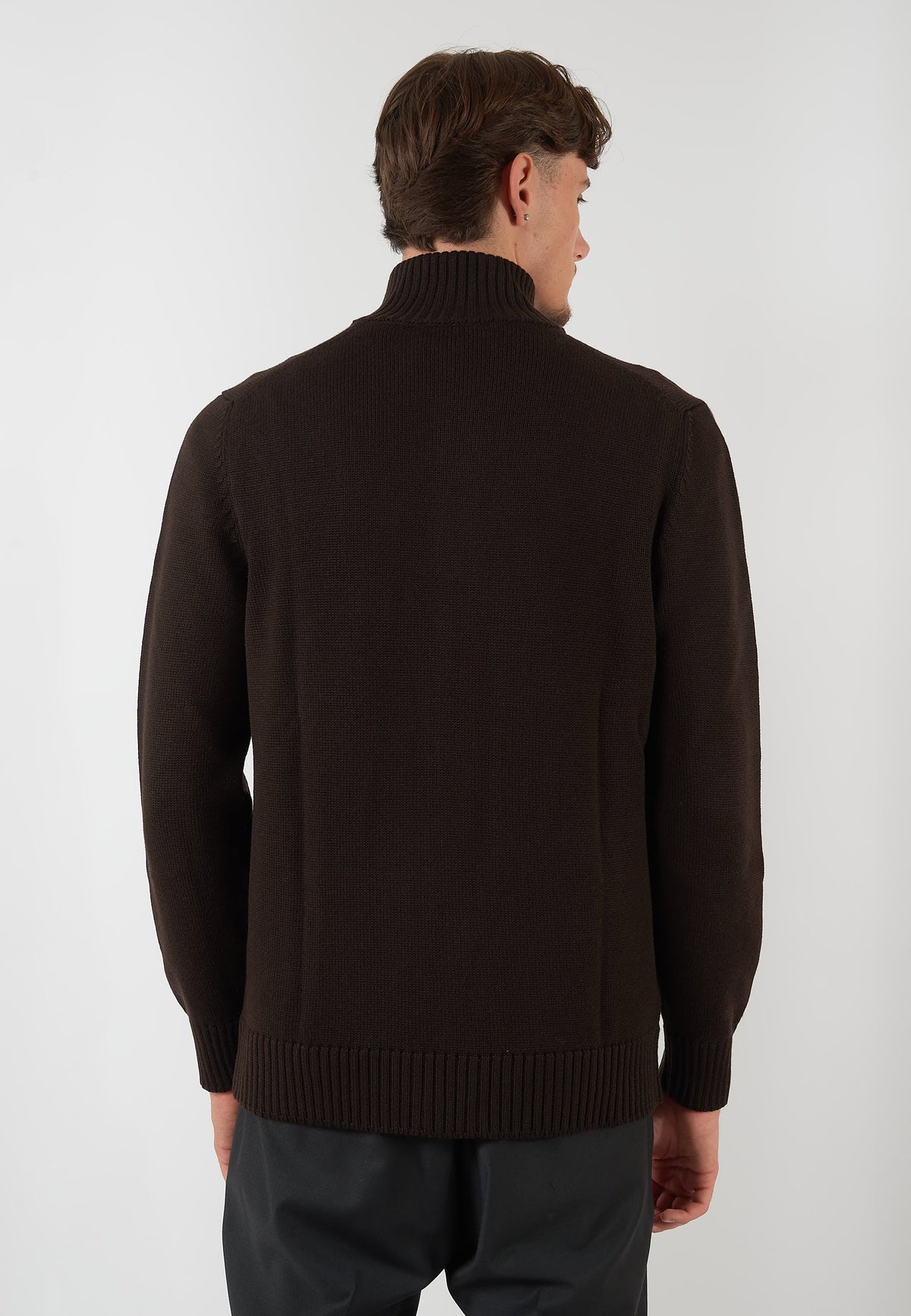 CARDIGAN COREANO MARRONE