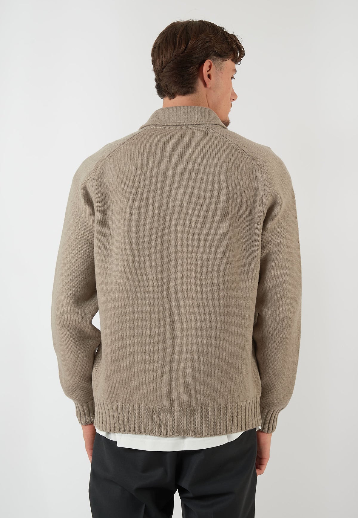 GIACCA IN MAGLIA SABBIA