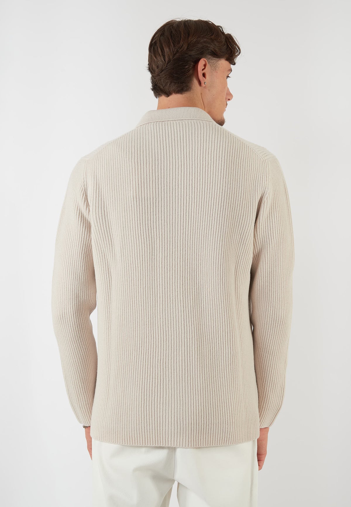CAMICIA IN MAGLIA BEIGE