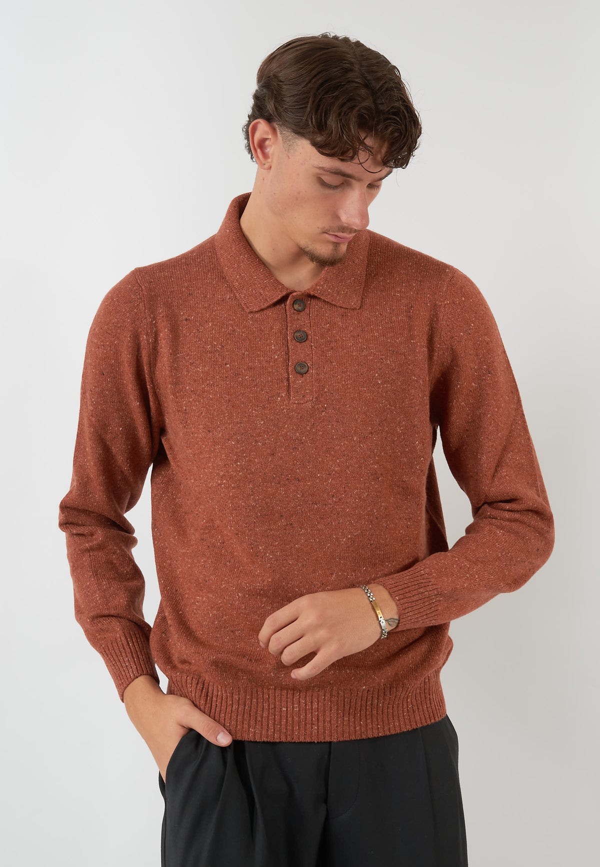 MAGLIA TENNIS RUGGINE