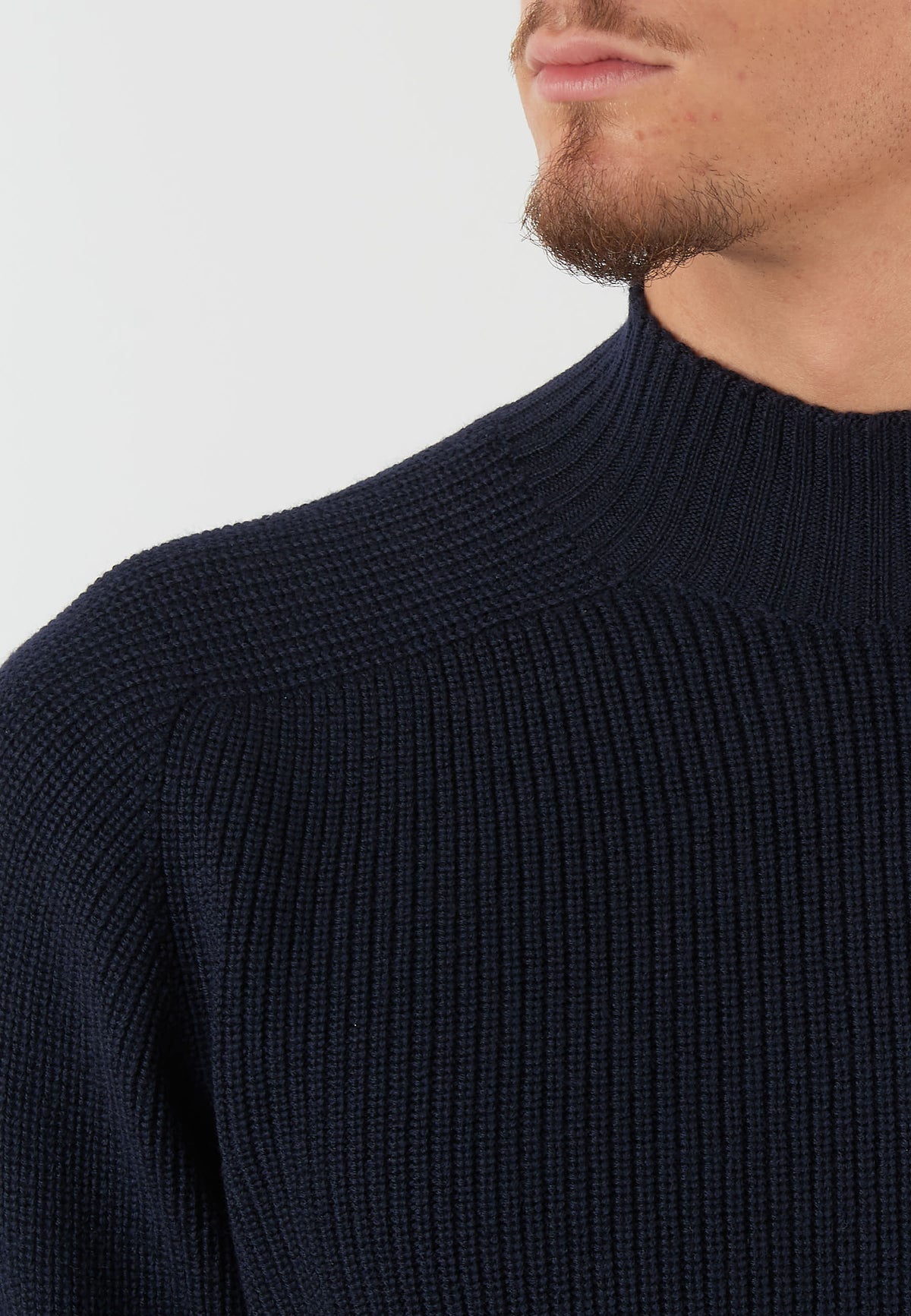 MAGLIA LUPO BLU