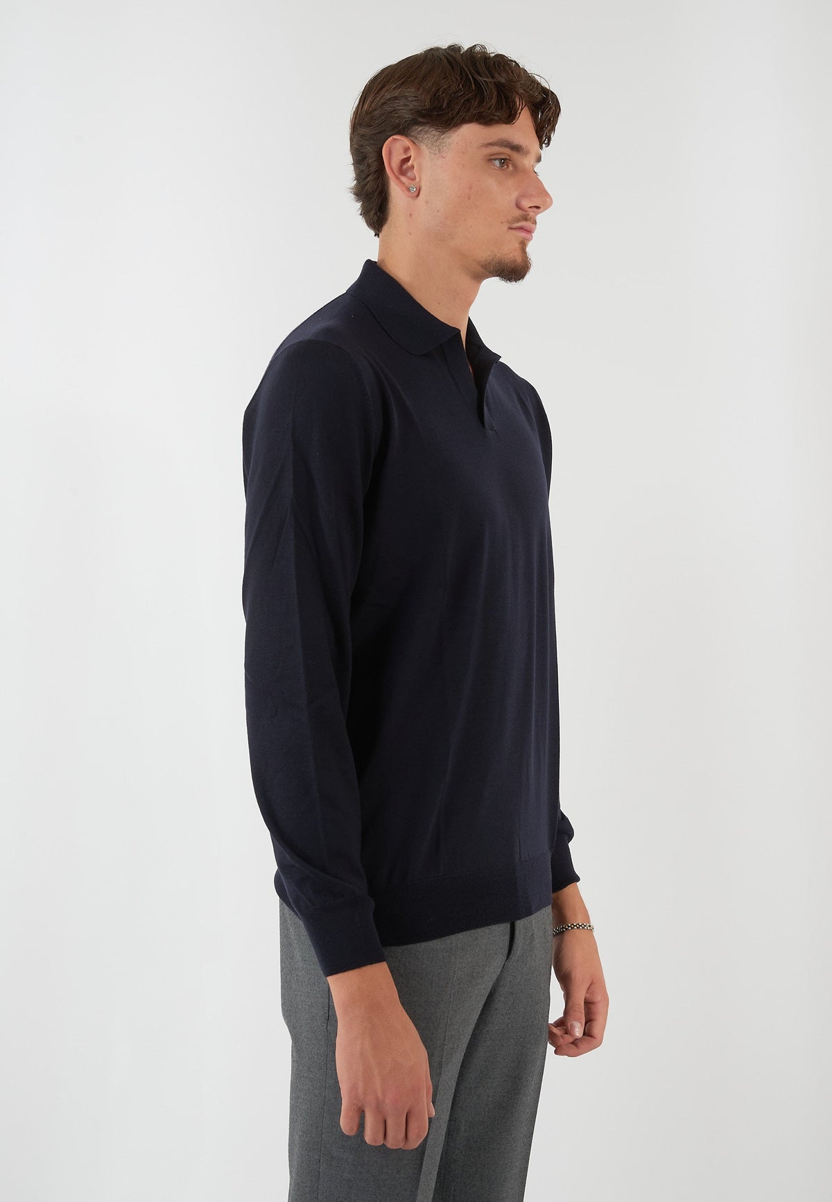 MAGLIA SKIPPER BLU