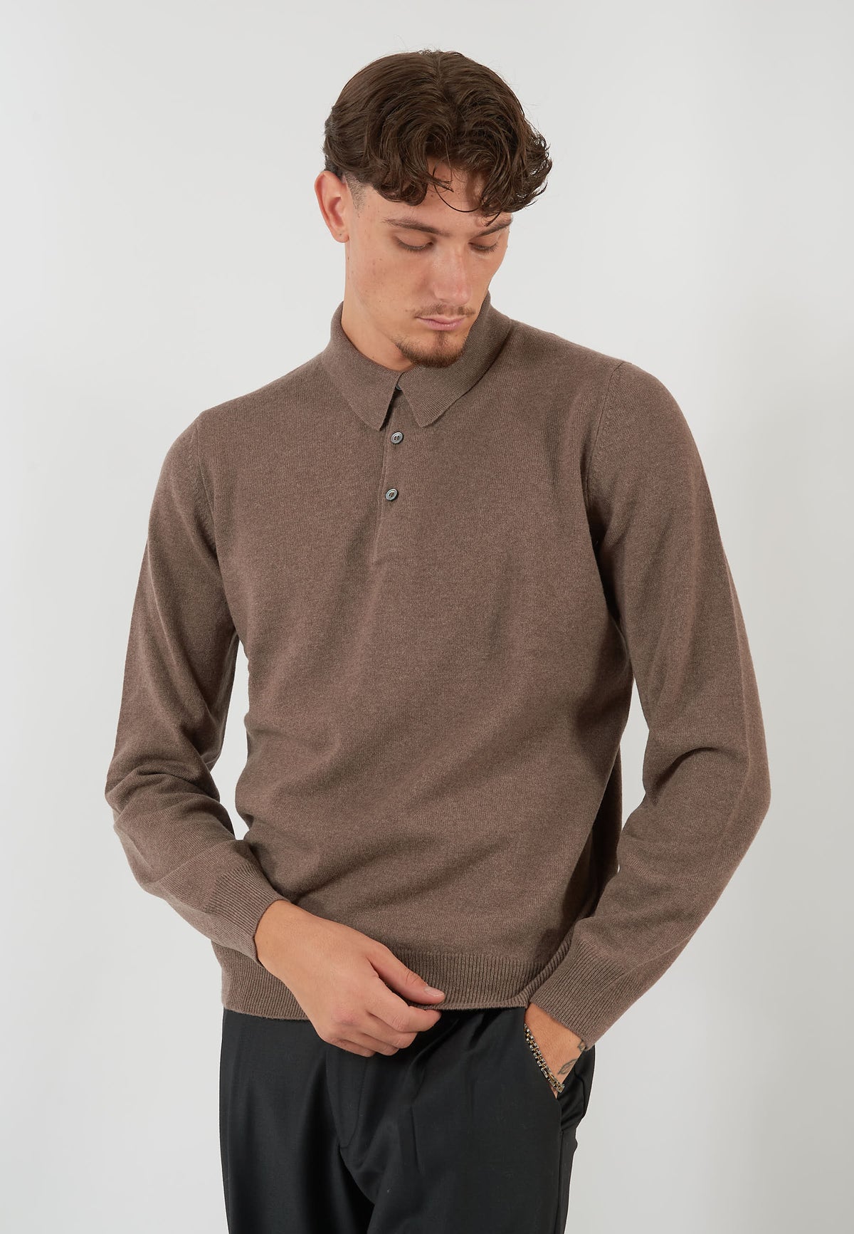 MAGLIA TENNIS TAUPE