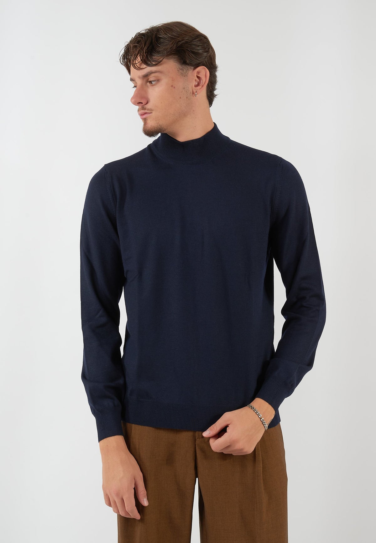 MAGLIA LUPO BLU