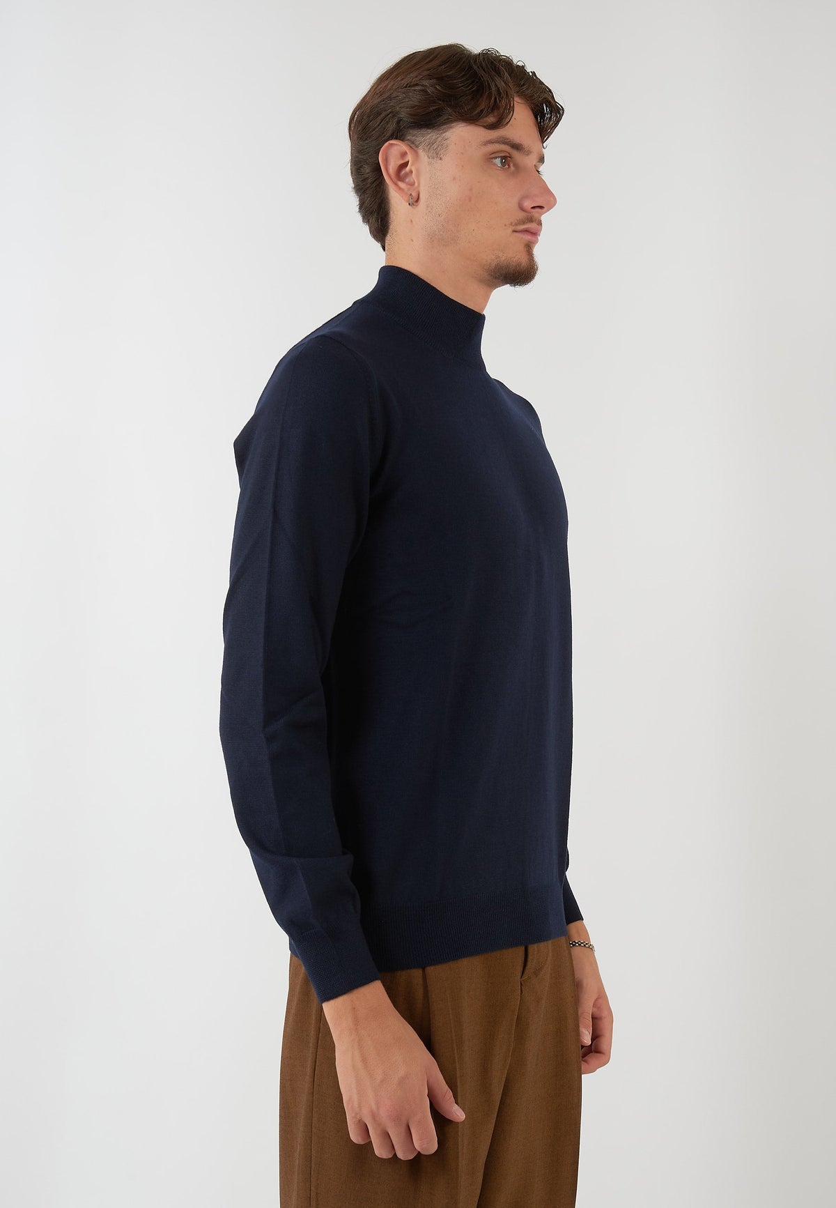 MAGLIA LUPO BLU