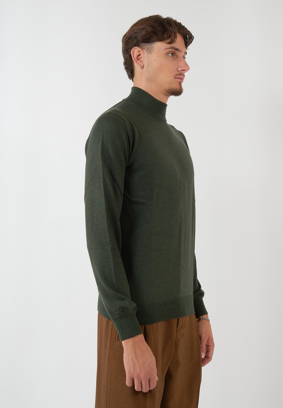 MAGLIA LUPO VERDE BOSCO