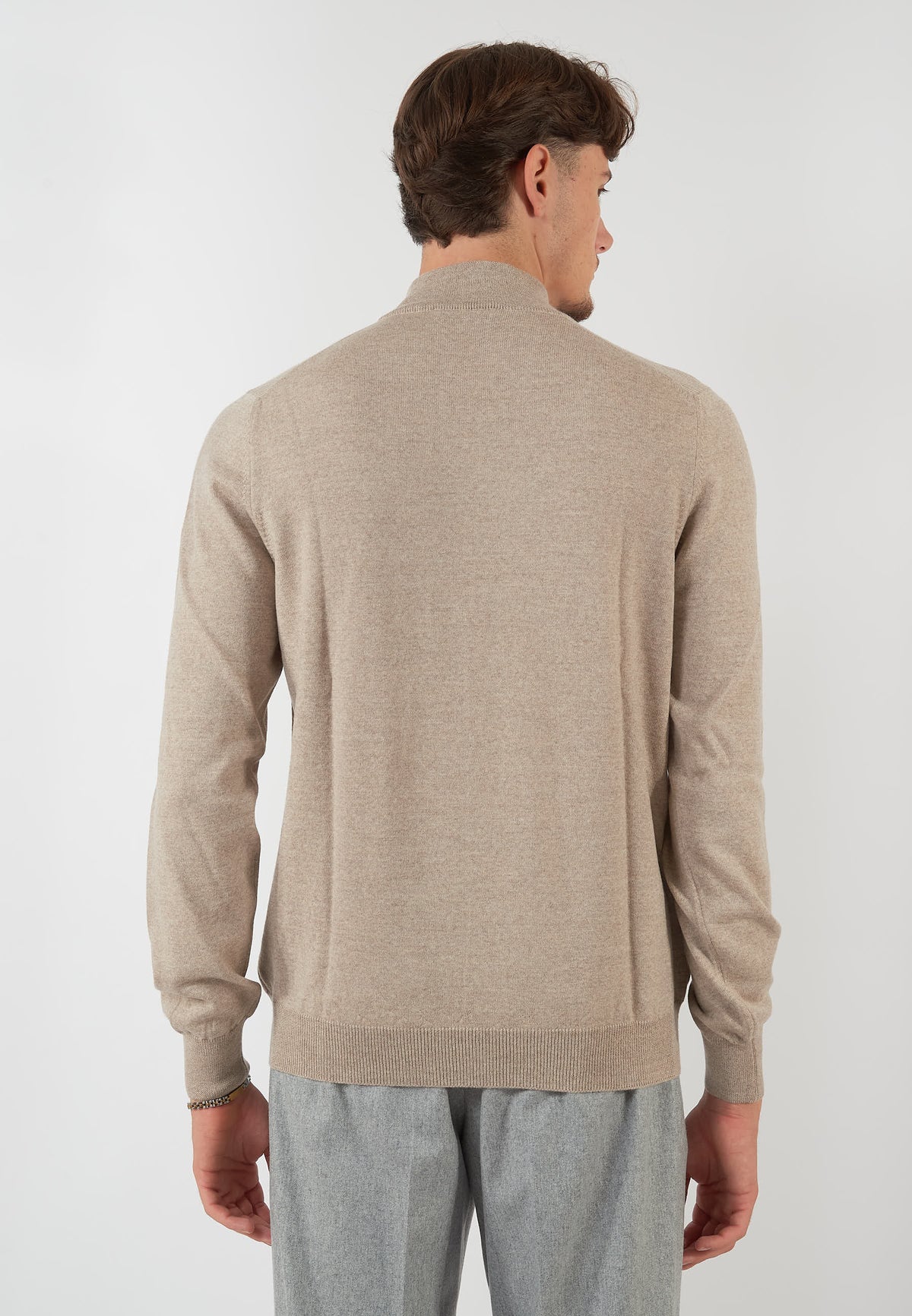 MAGLIA LUPO NOCCIOLA