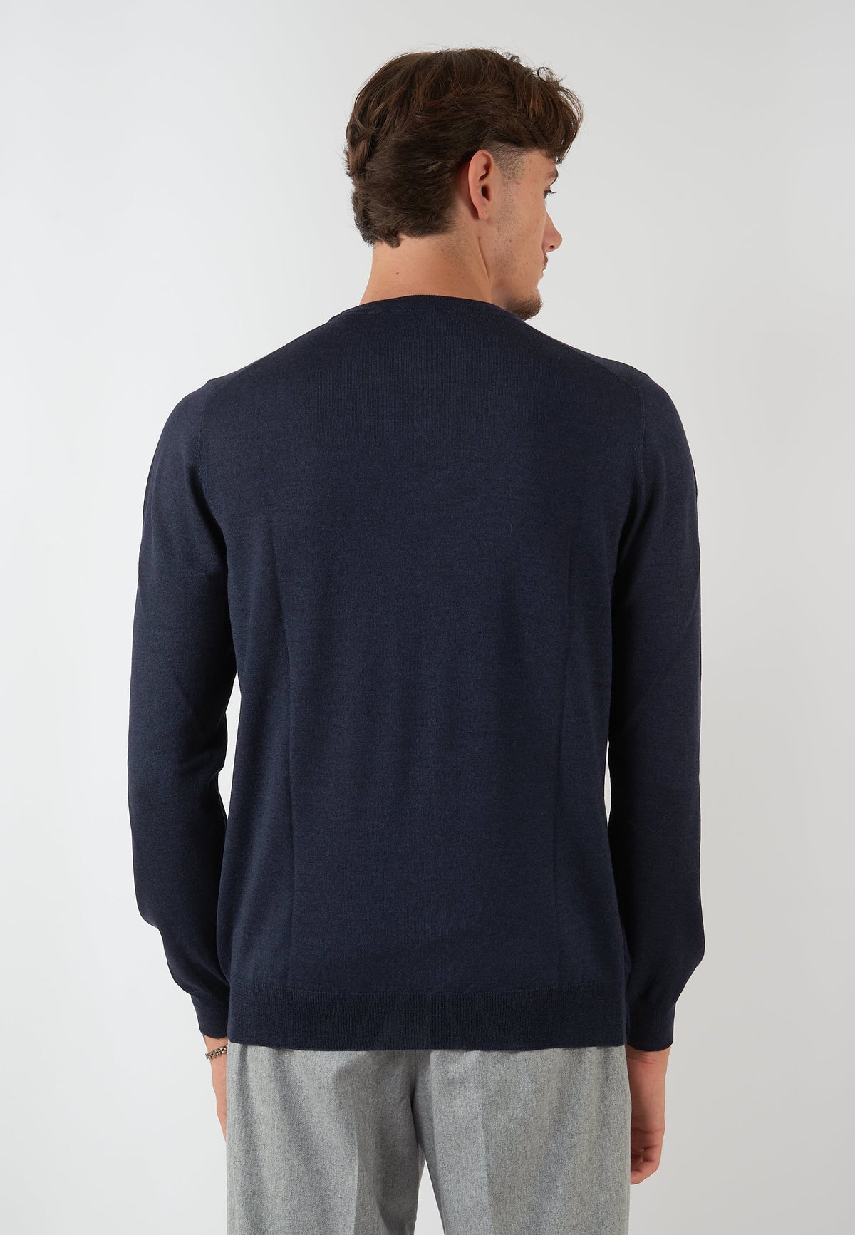 MAGLIA PARICOLLO BLU