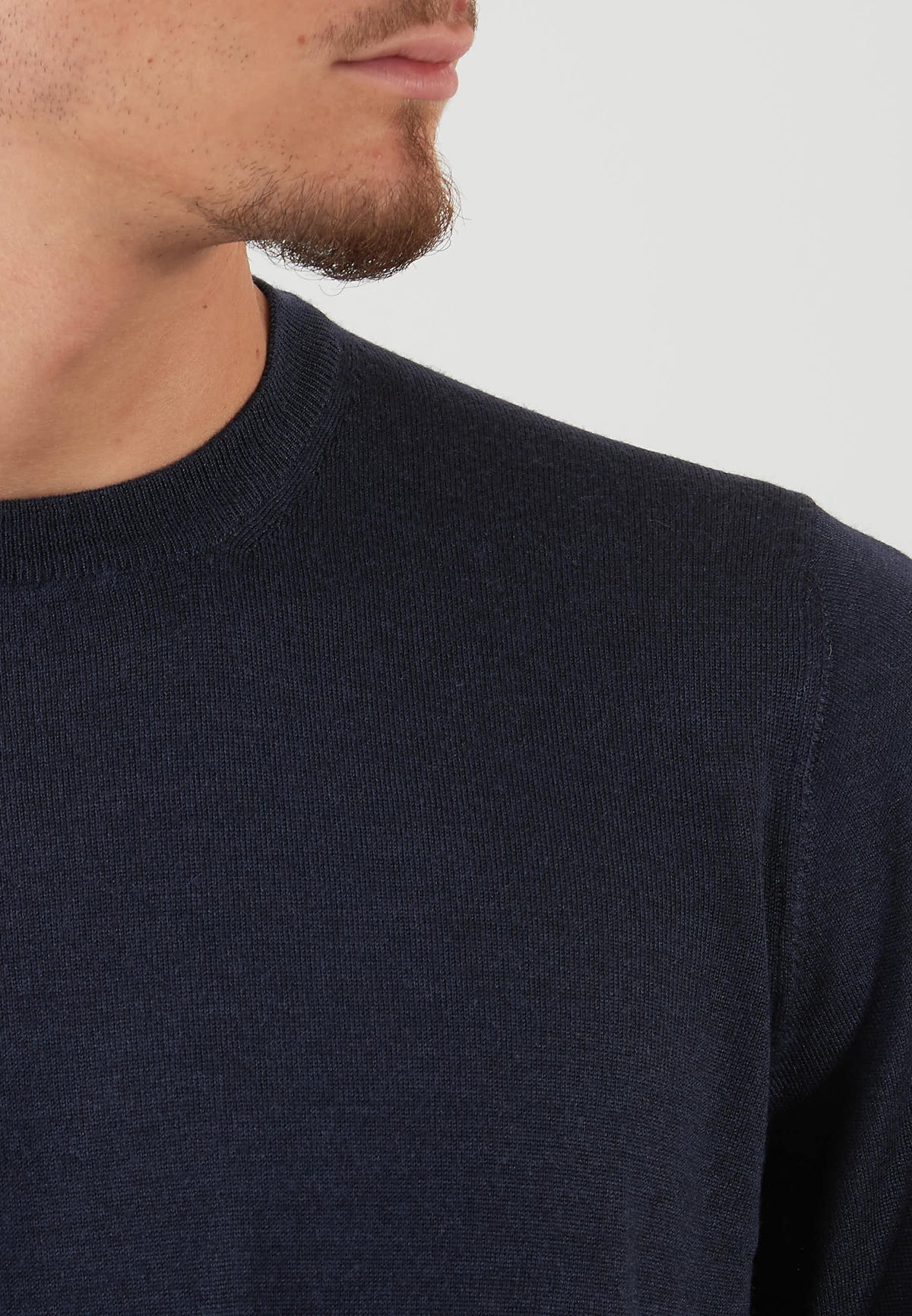 MAGLIA PARICOLLO BLU