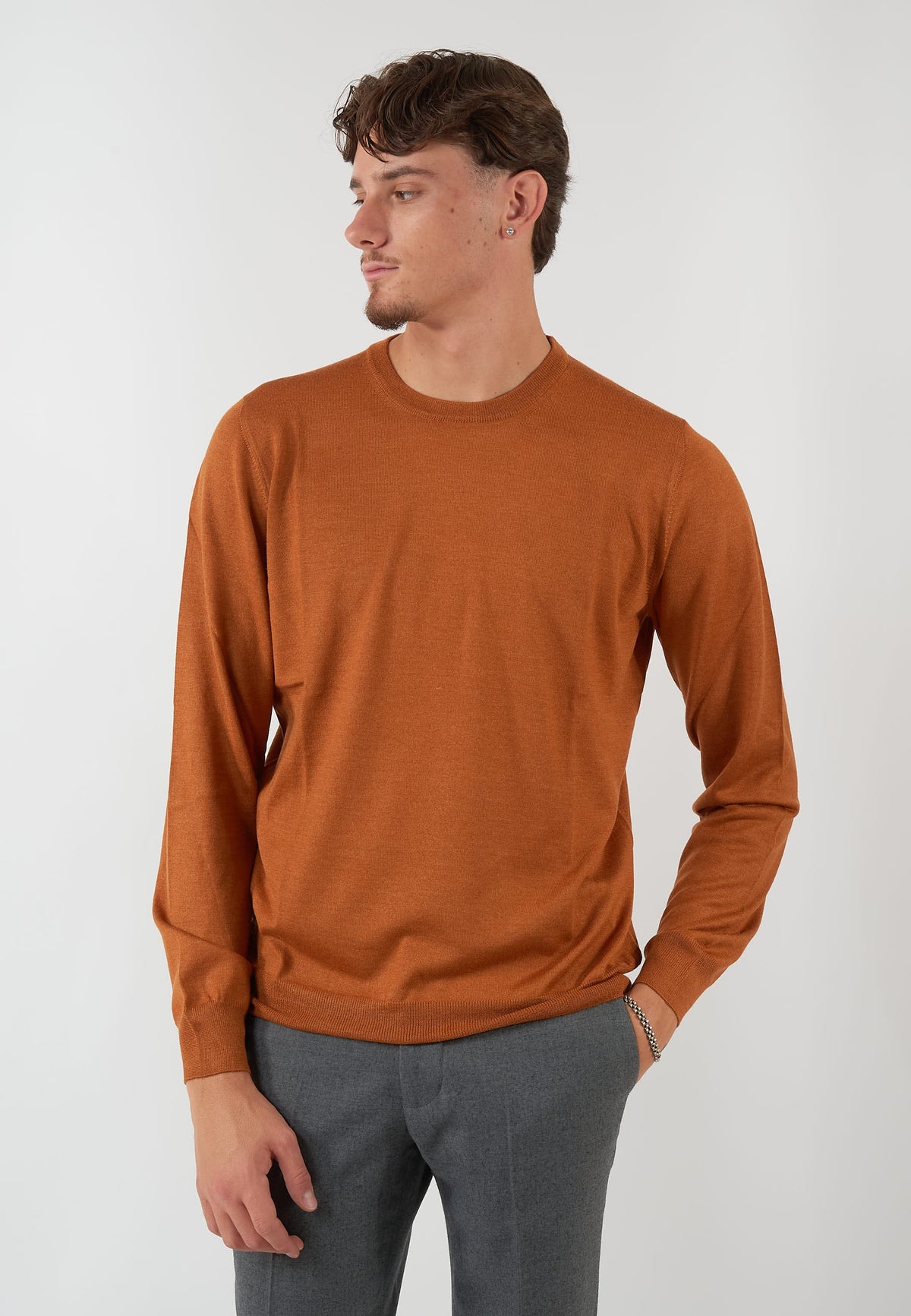 MAGLIA PARICOLLO ARANCIO