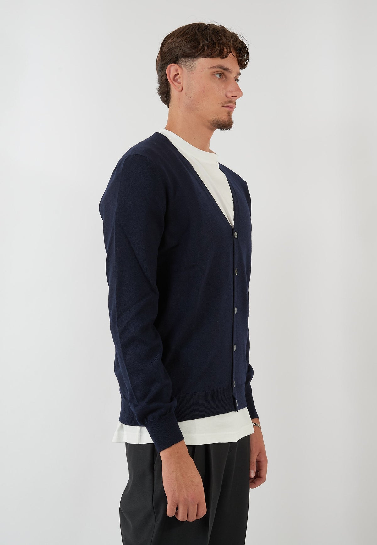 CARDIGAN BLU