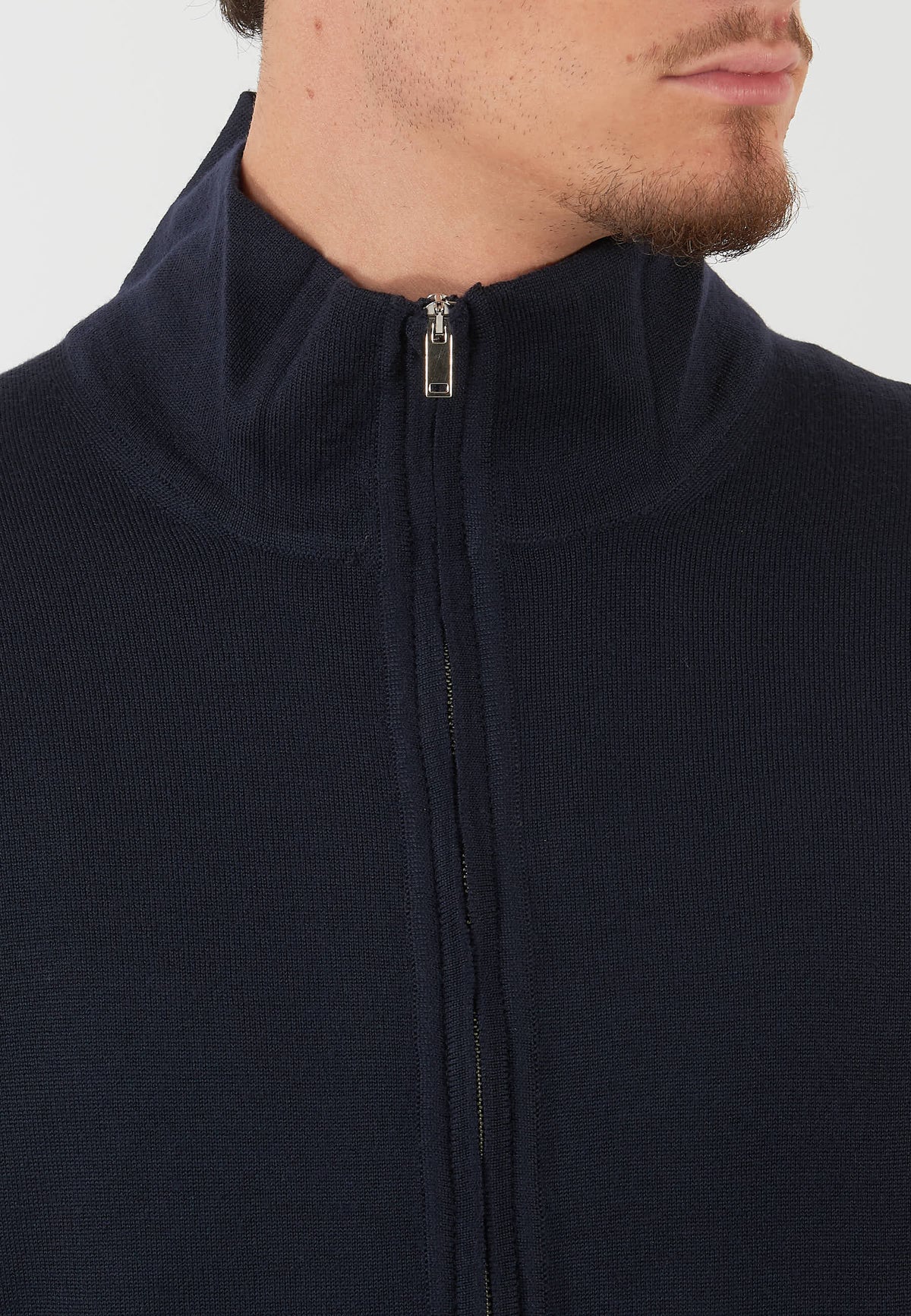 MAGLIA BLOUSON BLU