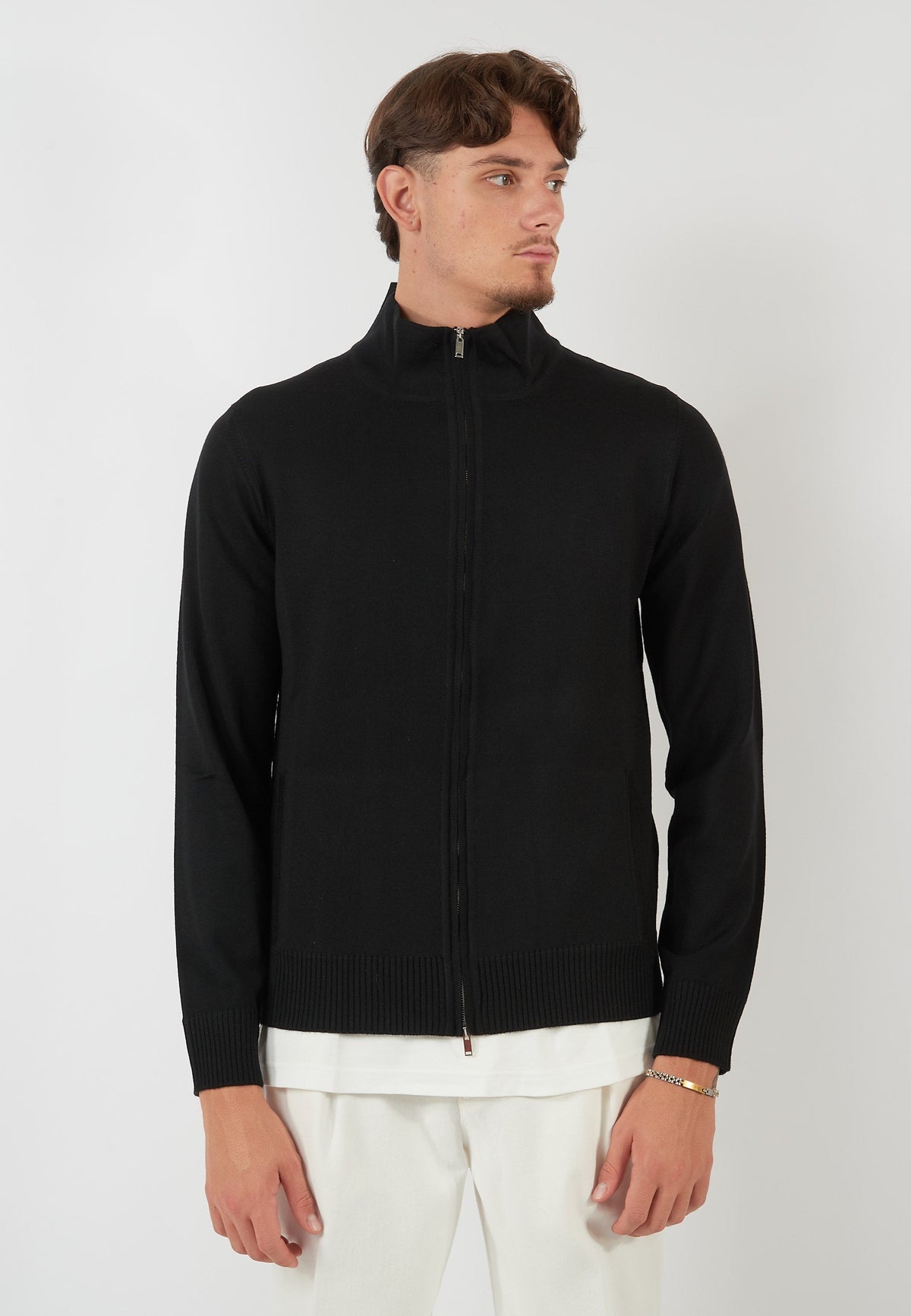 MAGLIA BLOUSON NERA