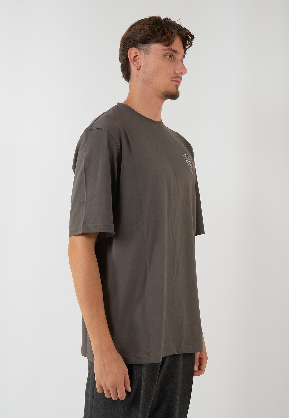 T-SHIRT FORT COLLING GRIGIA