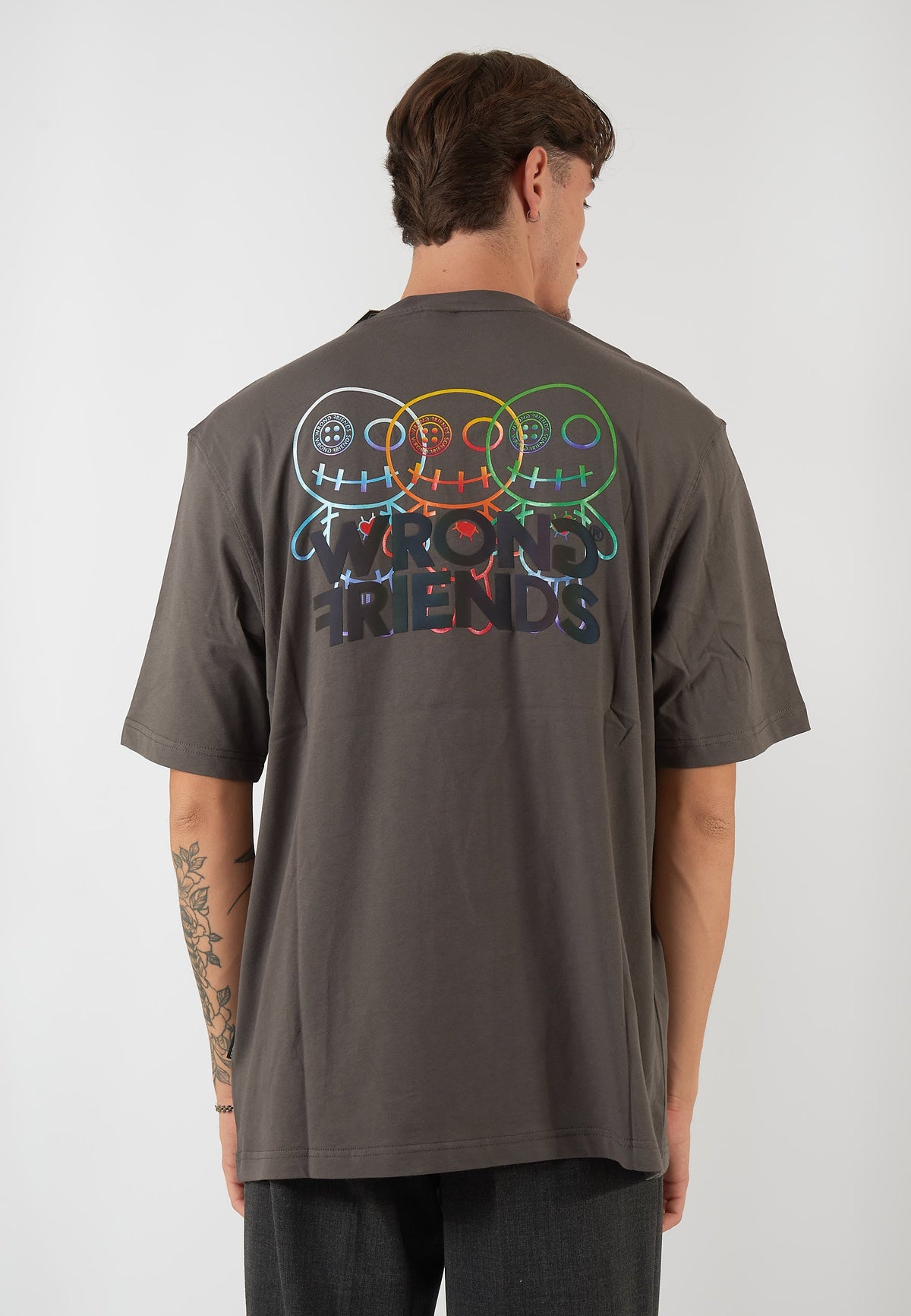 T-SHIRT FORT COLLING GRIGIA