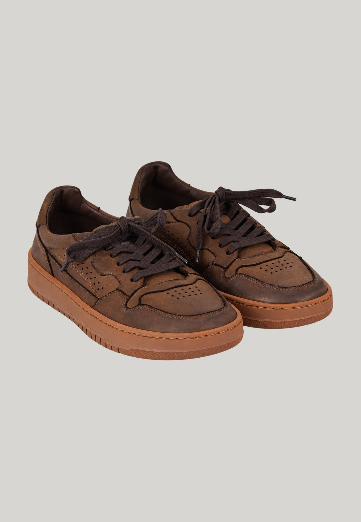 SNEAKERS MARRONE