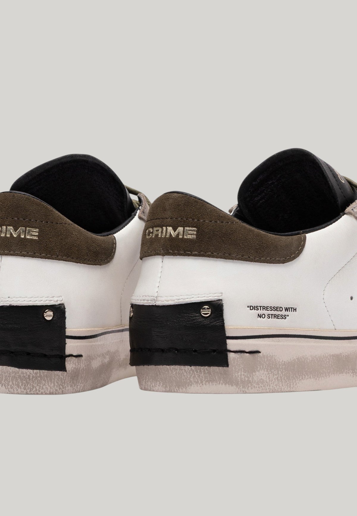 SNEAKERS DISTRESSED BIANCA