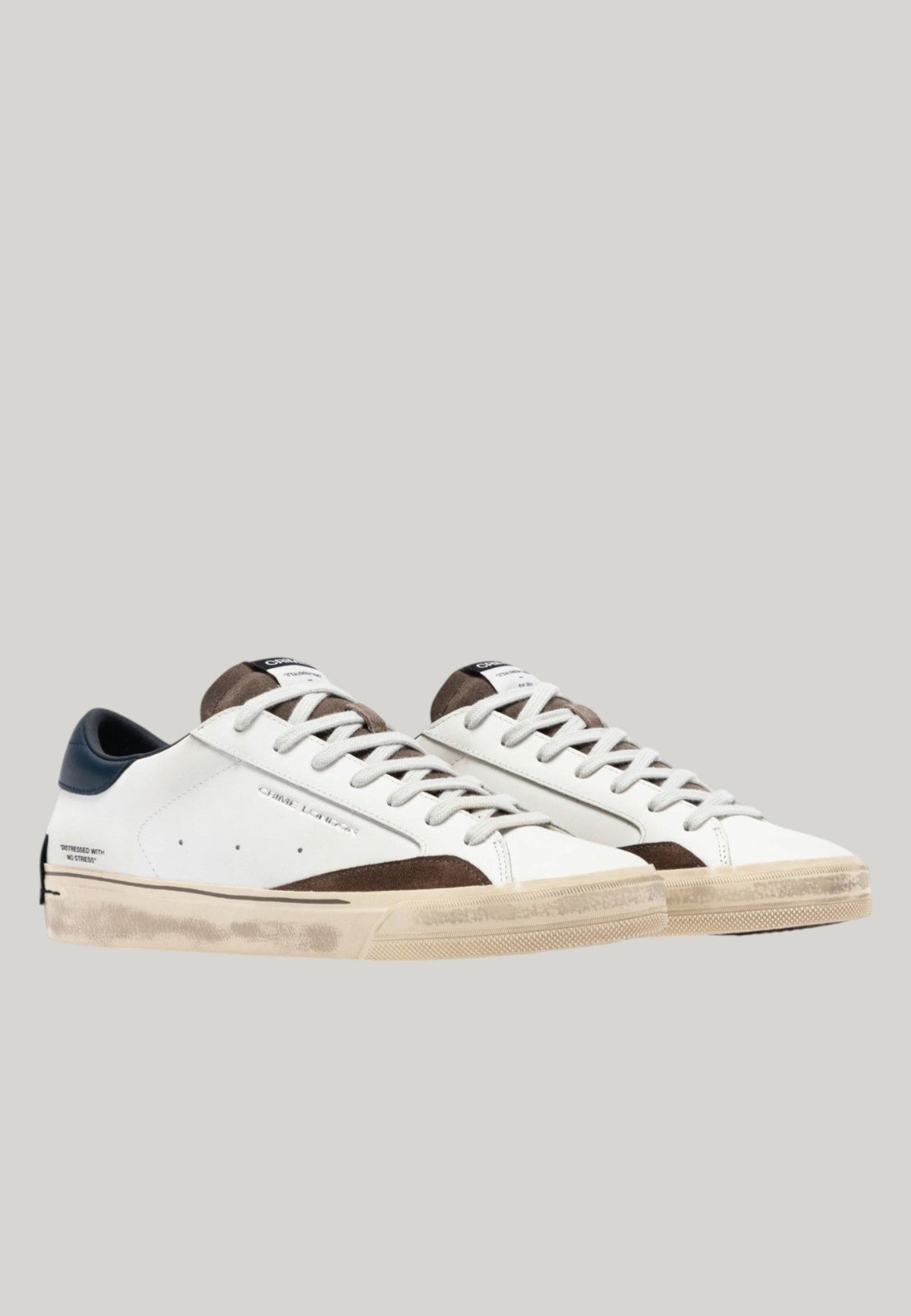 SNEAKERS DISTRESSED BIANCA