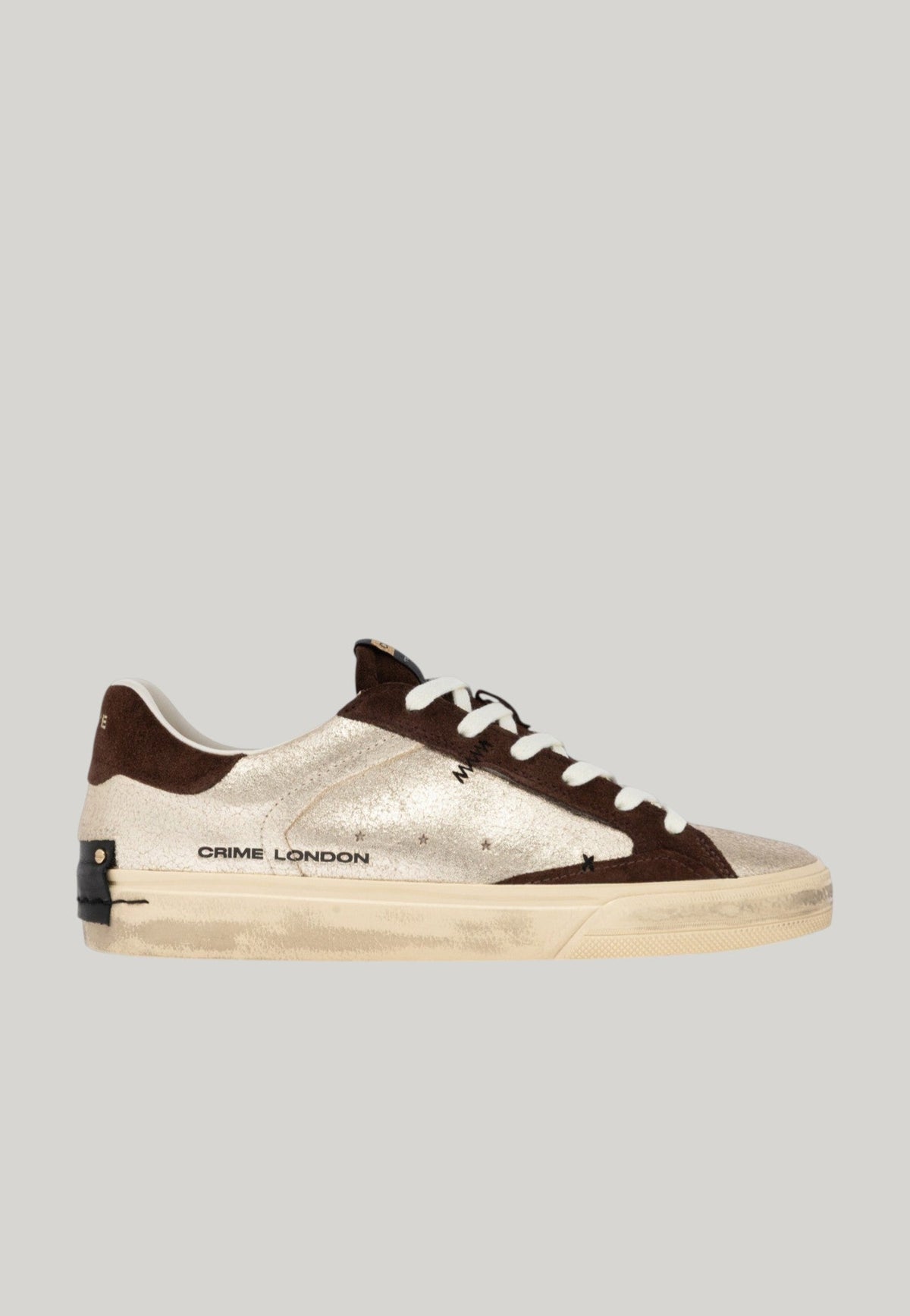 SNEAKERS DECOSTRUCTED ORO
