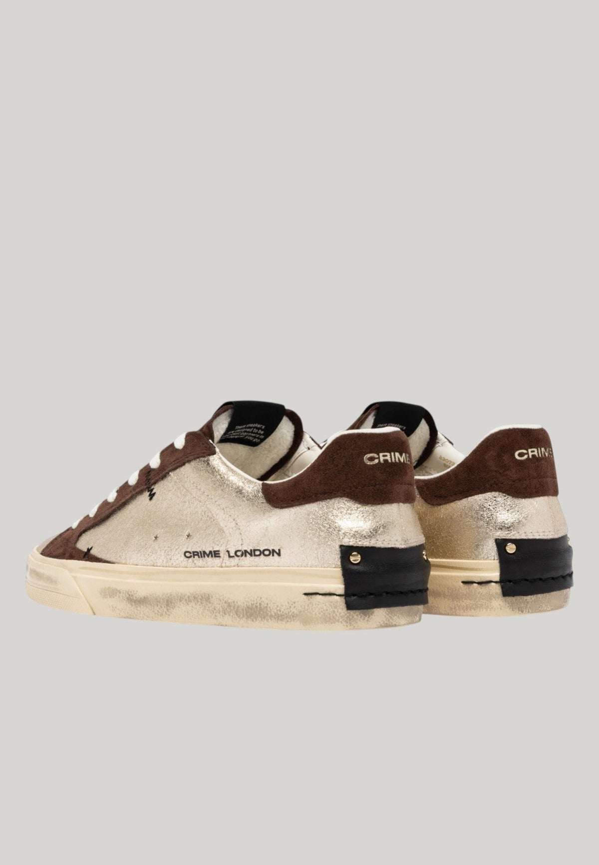 SNEAKERS DECOSTRUCTED ORO