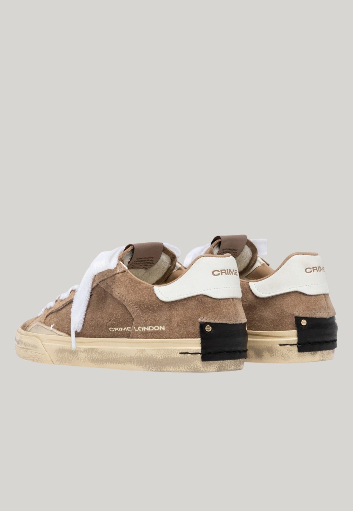 SNEAKERS DECOSTRUCTED BEIGE