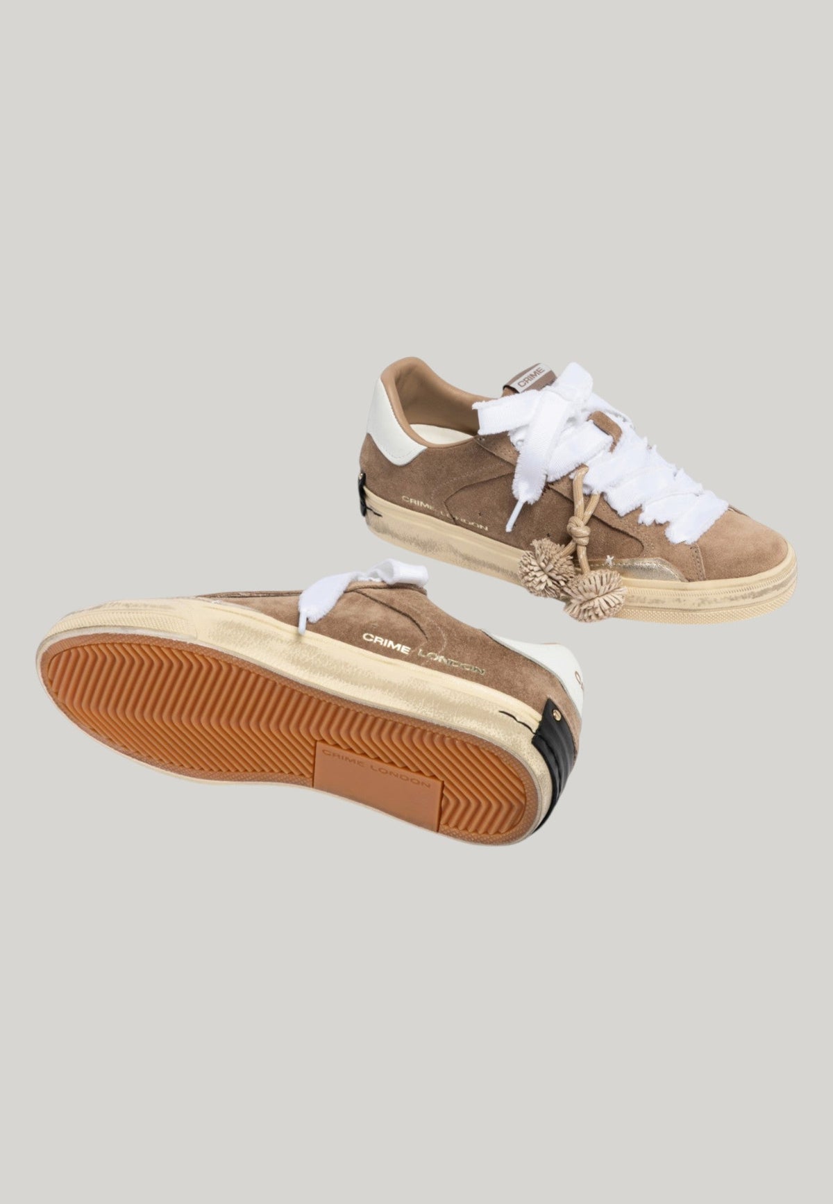 SNEAKERS DECOSTRUCTED BEIGE