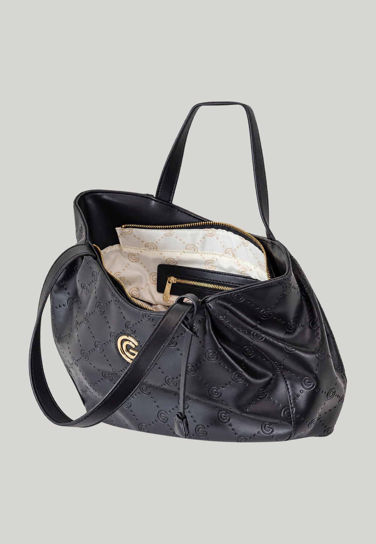 BORSA A SPALLA ELISA NERA