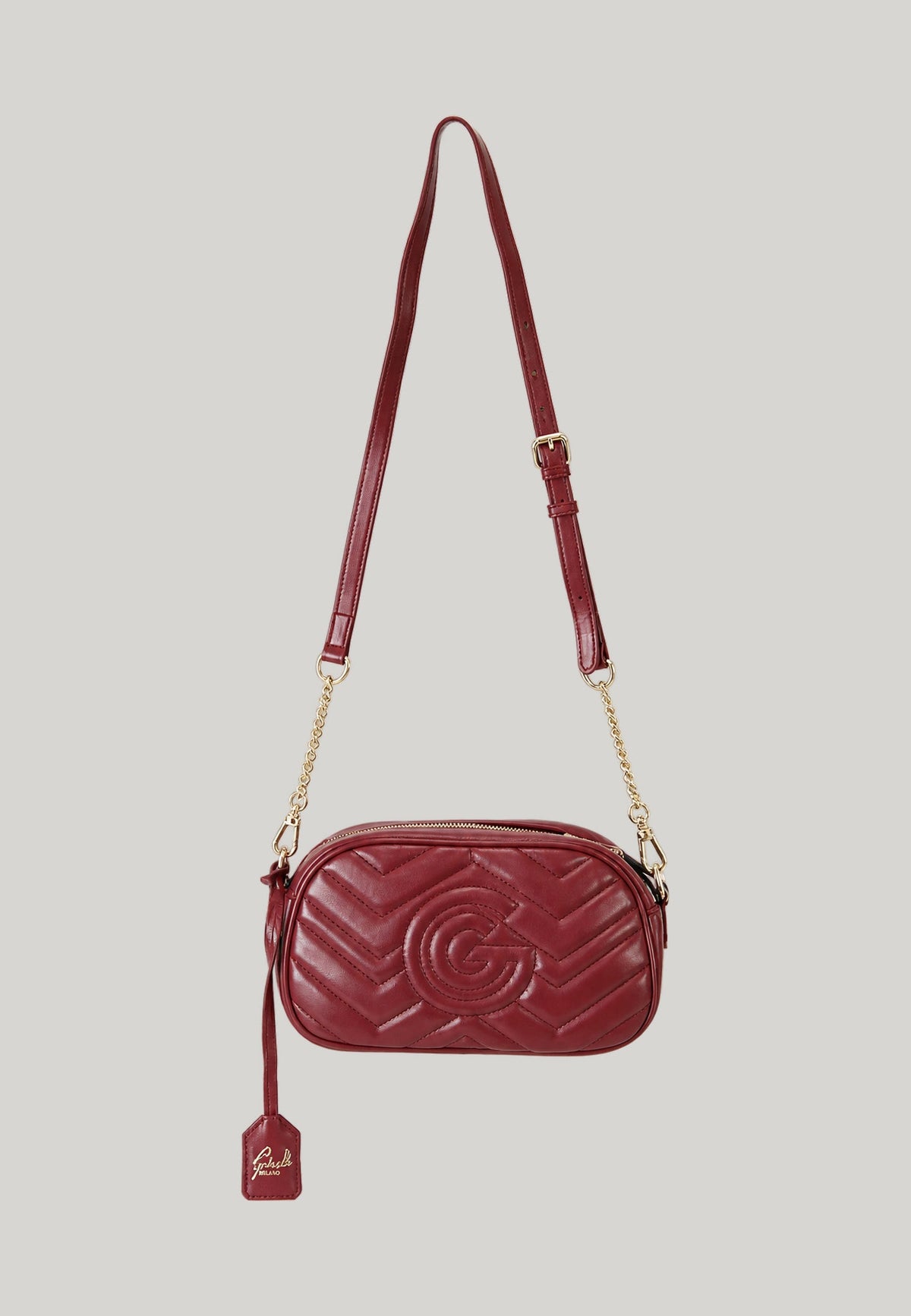 CAMERA BAG VALENCIA BORDEAUX