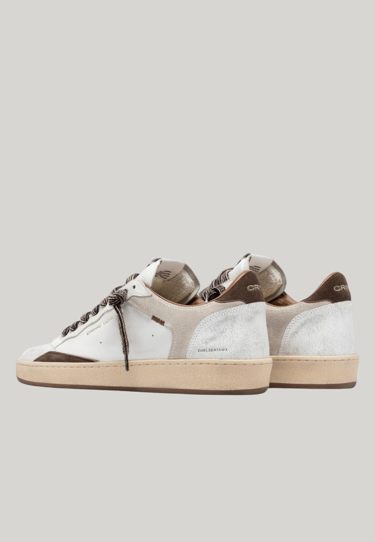 SNEAKERS CHELSEA BIANCHE E BEIGE