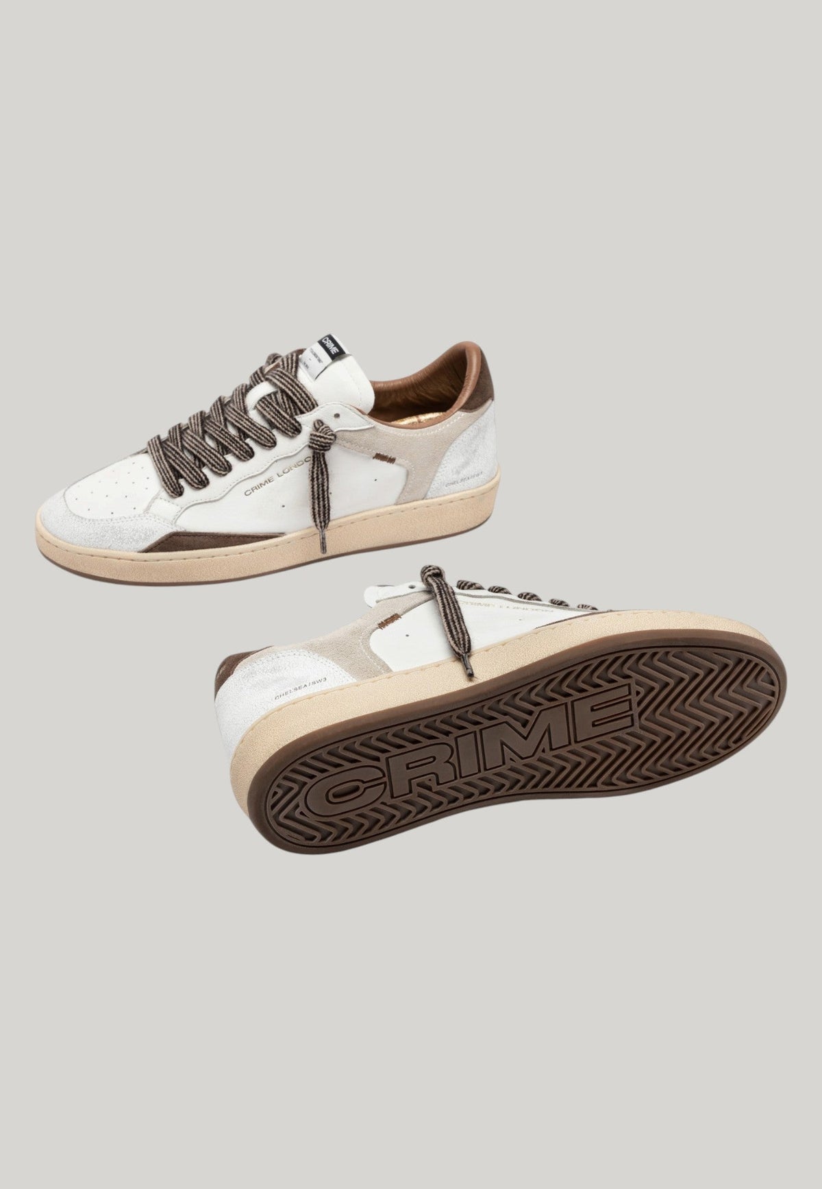 SNEAKERS CHELSEA BIANCHE E BEIGE