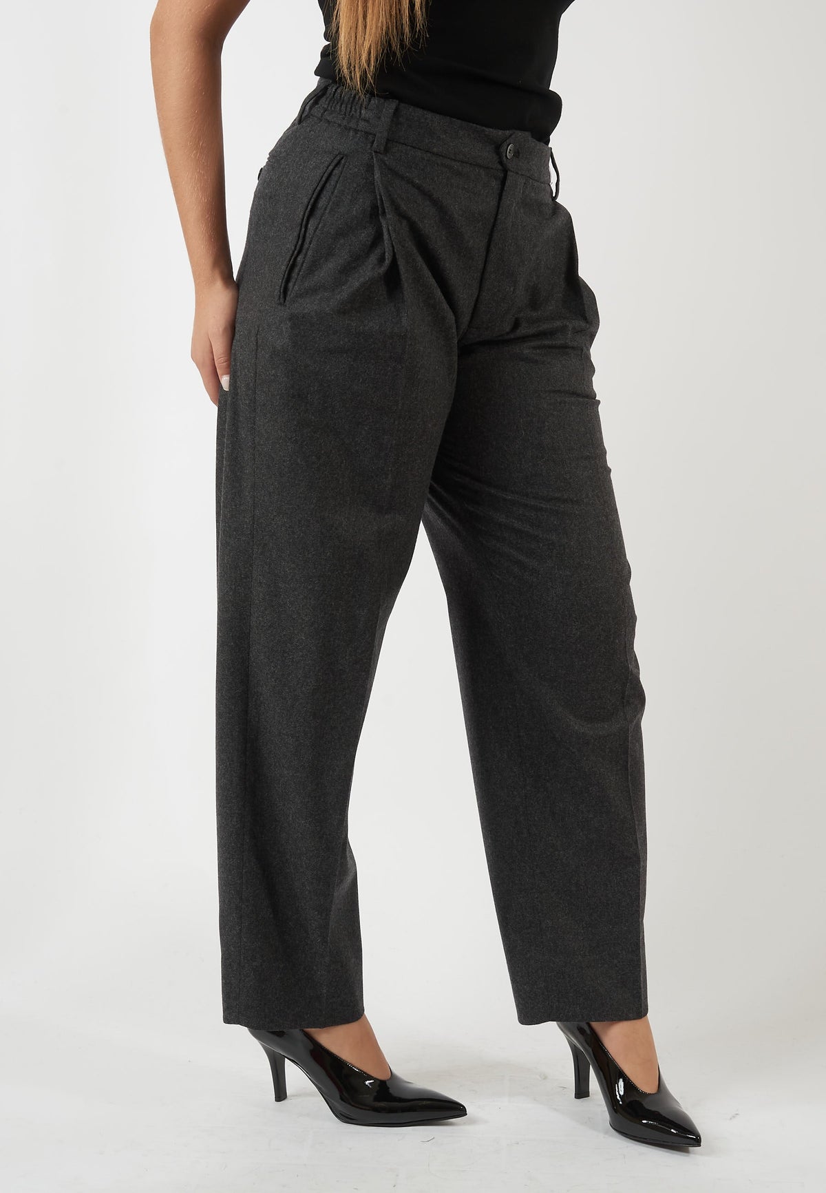 PANTALONE MANHATTAN GRIGIO ANTRACITE