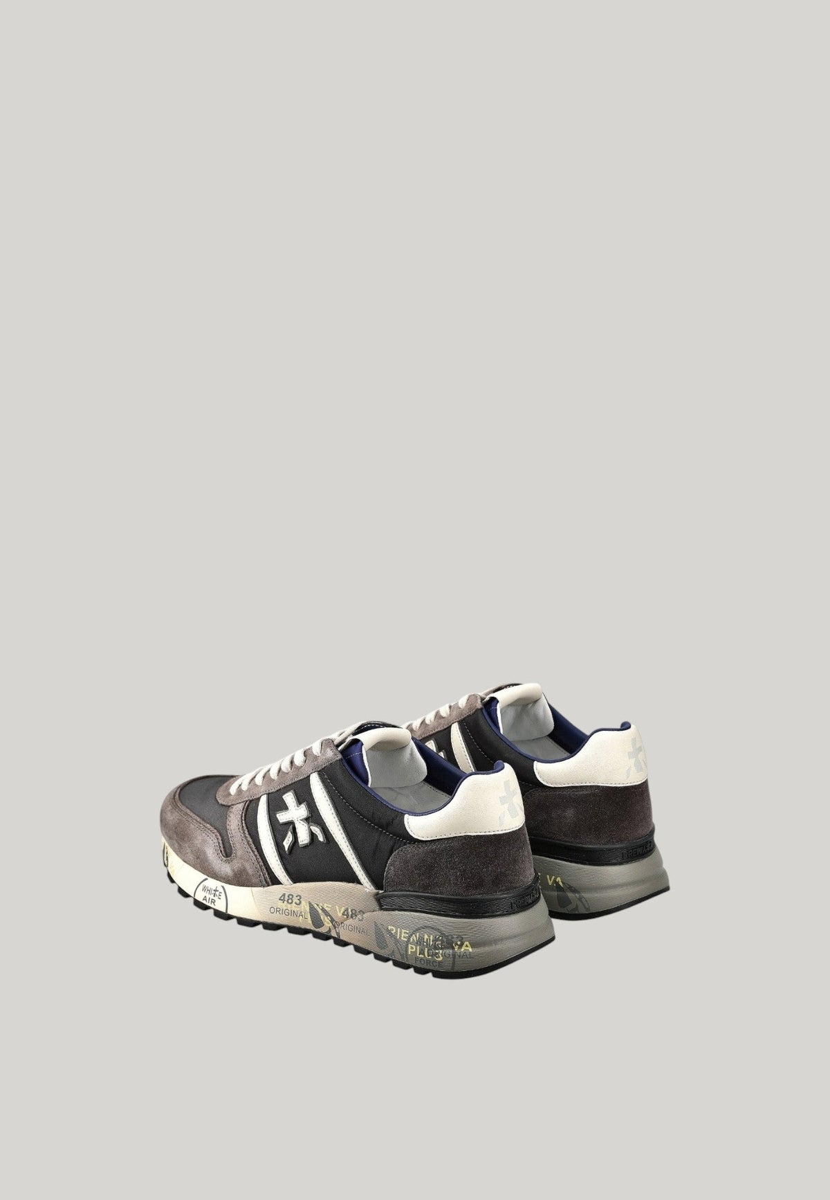 SNEAKERS LANDER 6906 TORTORA E NERE