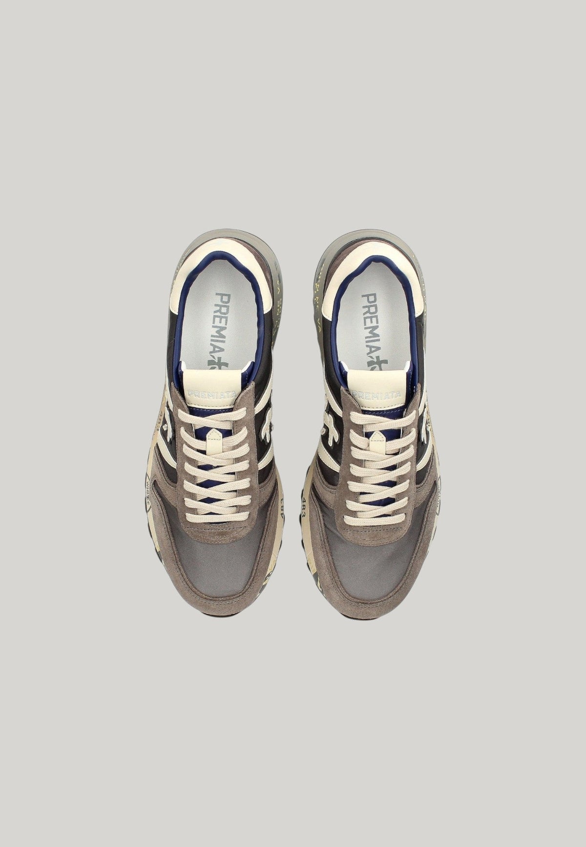 SNEAKERS LANDER 6906 TORTORA E NERE