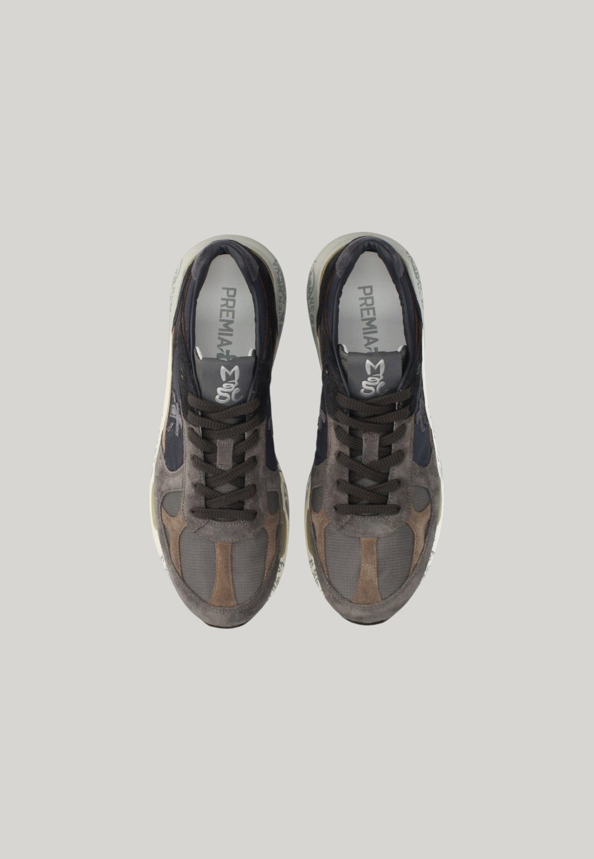 SNEAKERS MASE25 8426 GRIGIE E BLU