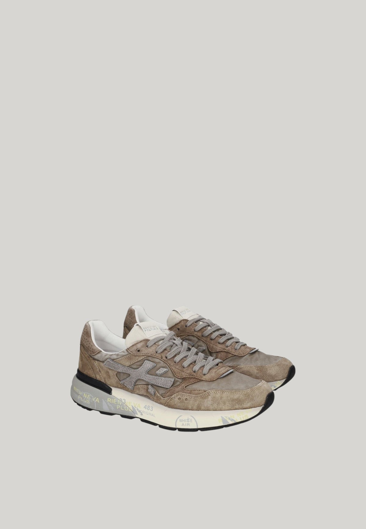 SNEAKERS MICK 0.1 8437 BEIGE E TORTORA