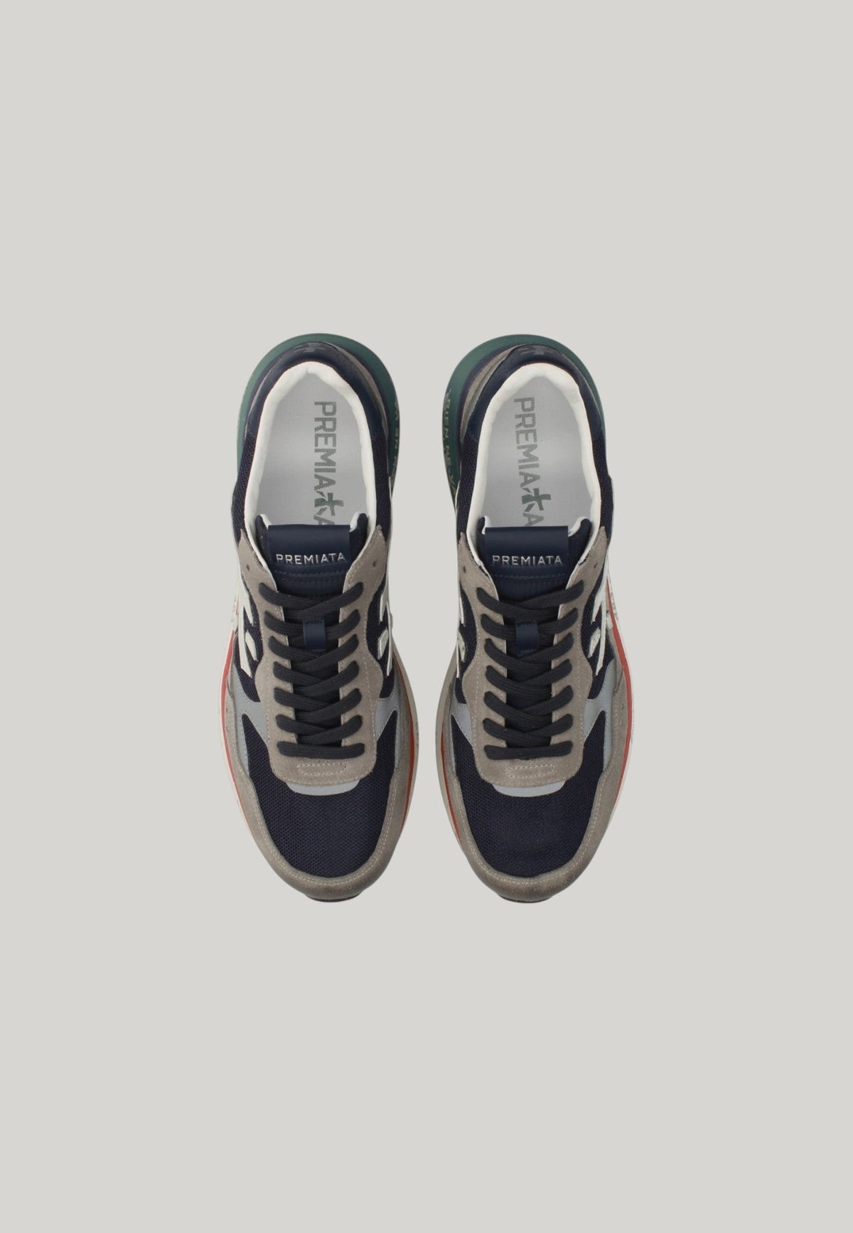 SNEAKERS MICK 0.1 8450 BLU E GRIGIE
