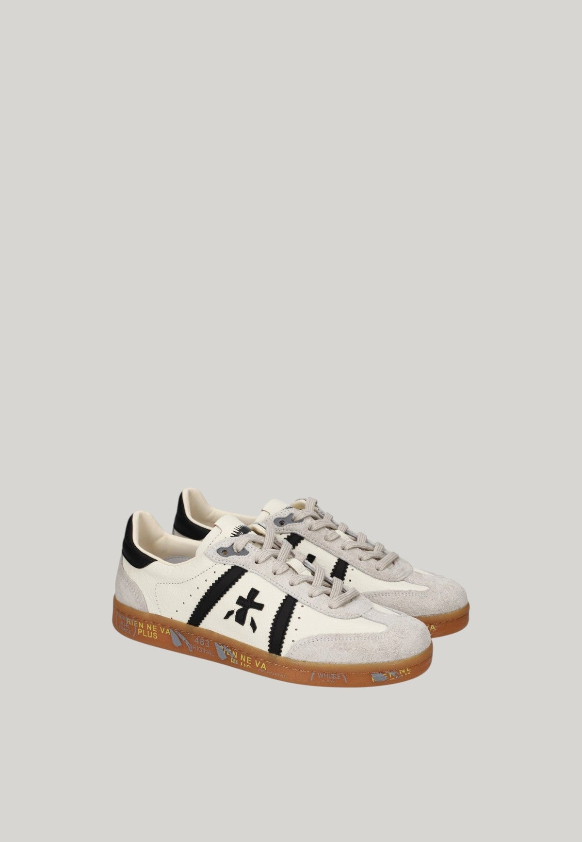 SNEAKERS BONNIED 8123 PANNA E NERE